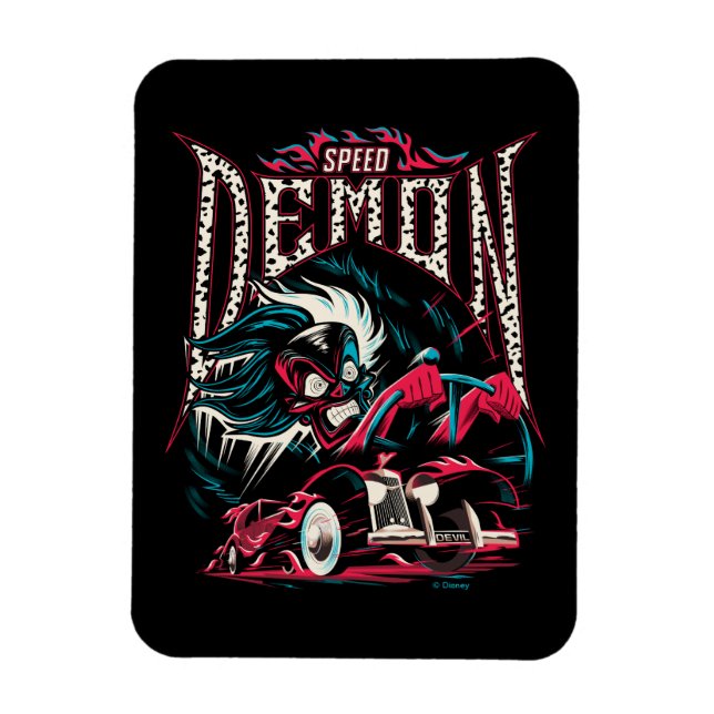 Cruella De Vil | Speed Demon Magnet (Vertical)