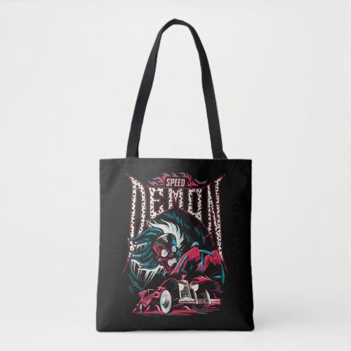 Cruella De Vil  Speed Demon Tote Bag