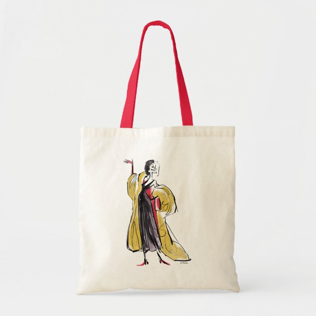 Cruella De Vil | Strikes An Evil Pose Tote Bag (Front)