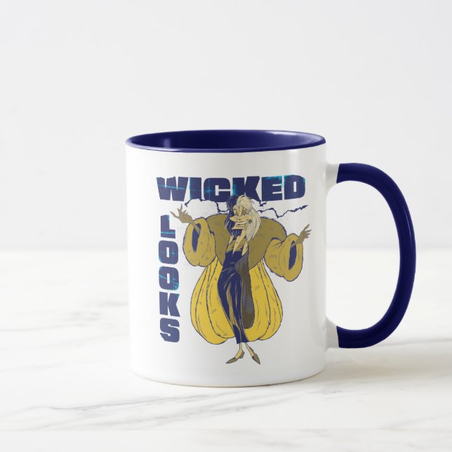 Cruella De Vil | Wicked Looks Mug (Right)