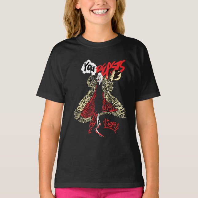 Cruella De Vil | You Beasts T-Shirt (Front)