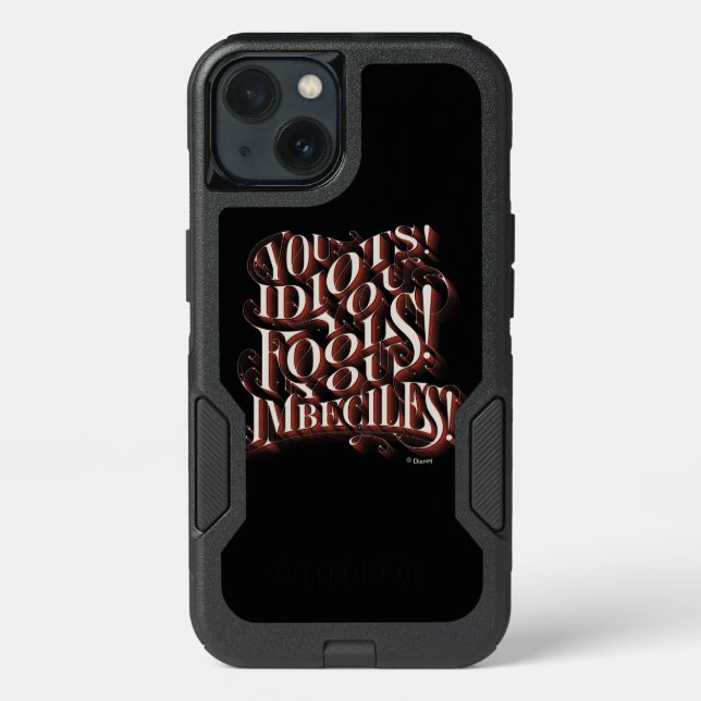 Cruella De Vil | You Idiots Otterbox iPhone Case (Back)