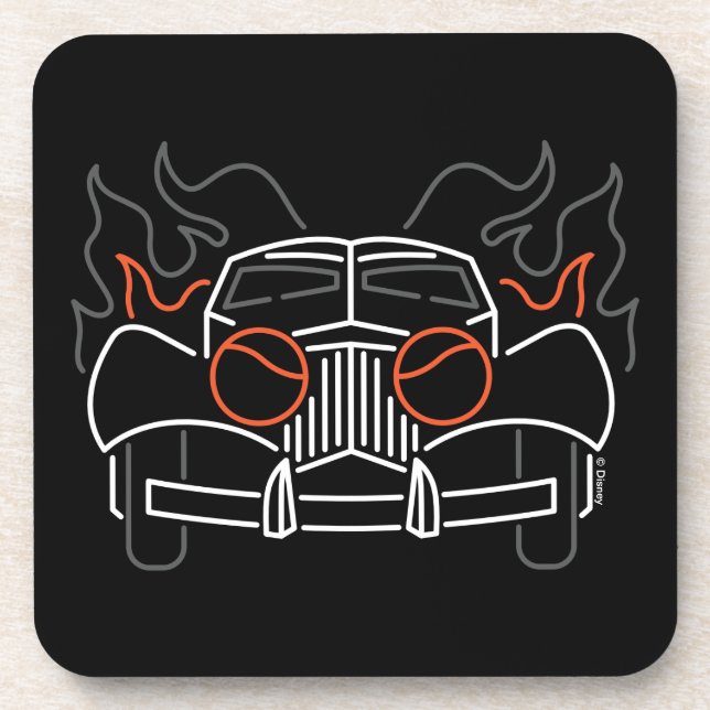 Cruella De Vil's Car Beverage Coaster (Front)