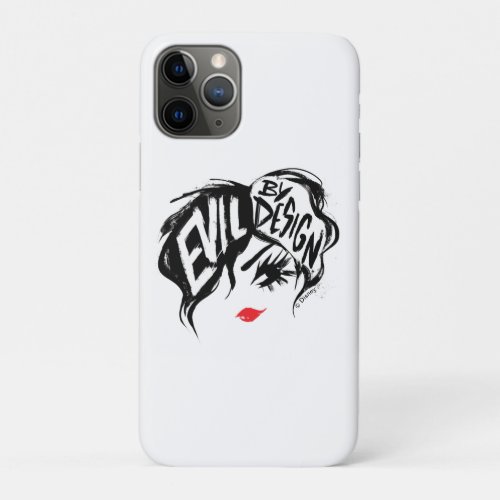 Cruella  Evil By Design Brush Stroke Painting iPhone 11 Pro Case