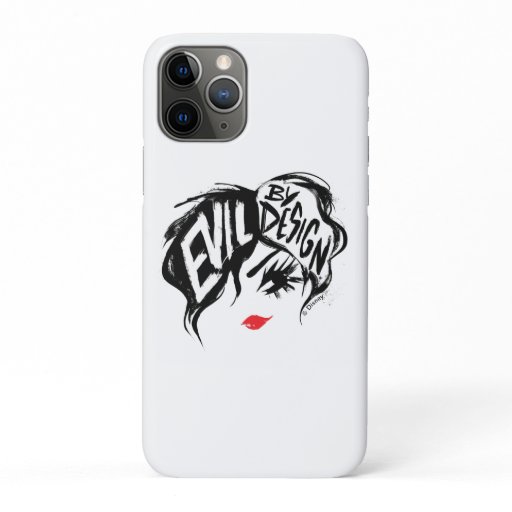 Cruella | Evil By Design Brush Stroke Painting iPhone 11 Pro Case