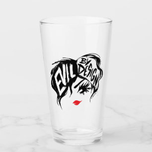 Cruella   Evil By Design Brush Stroke Painting Glass