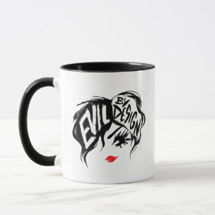 Cruella   Evil By Design Brush Stroke Painting Mug