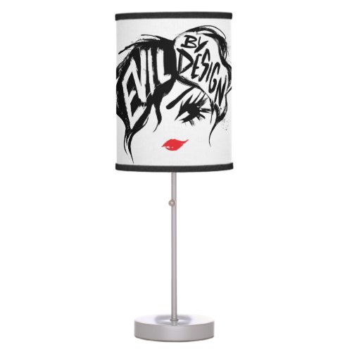 Cruella  Evil By Design Brush Stroke Painting Table Lamp