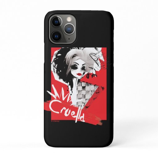 Cruella | Fashion Model Cruella Collage iPhone 11 Pro Case