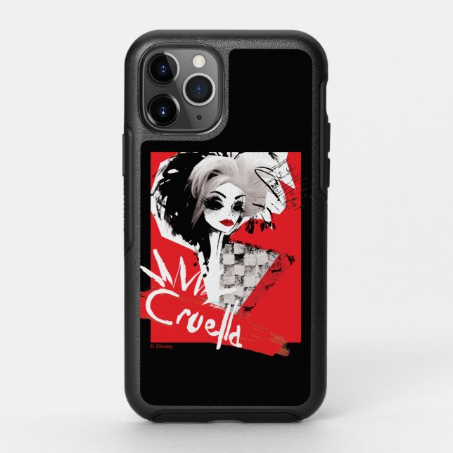 Cruella | Fashion Model Cruella Collage Otterbox iPhone Case (Back)