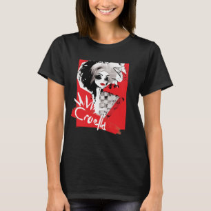 Cruella Fashion Model Cruella Collage T-Shirt