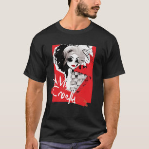Cruella Fashion Model Cruella Collage T-Shirt