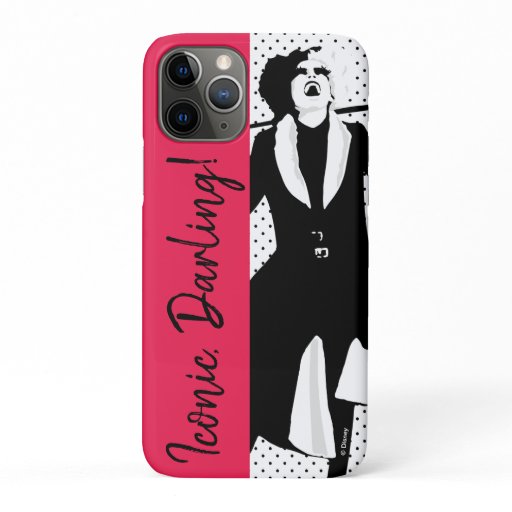 Cruella | Laughing Pop Art Stencil Portrait iPhone 11 Pro Case