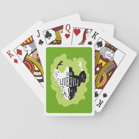 Cruella - Long Live Evil Playing Cards