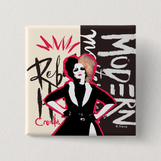 Cruella | Rebel Heart - Modern Masterpiece Button