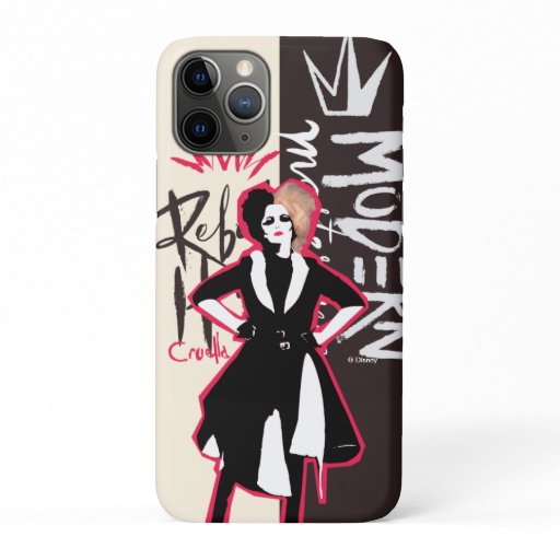 Cruella | Rebel Heart - Modern Masterpiece iPhone 11 Pro Case
