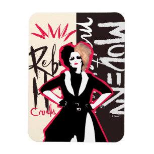 Cruella Rebel Heart - Modern Masterpiece Magnet