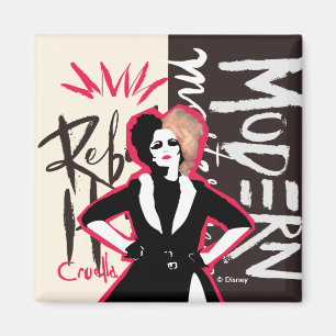 Cruella   Rebel Heart - Modern Masterpiece Magnet