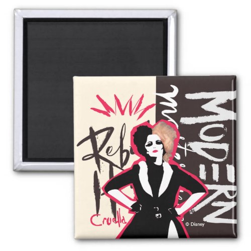Cruella  Rebel Heart _ Modern Masterpiece Magnet
