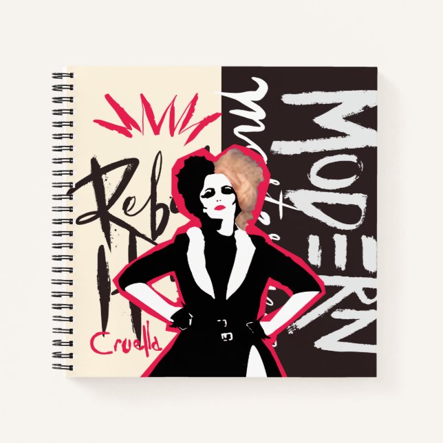 Cruella | Rebel Heart - Modern Masterpiece Notebook (Front)