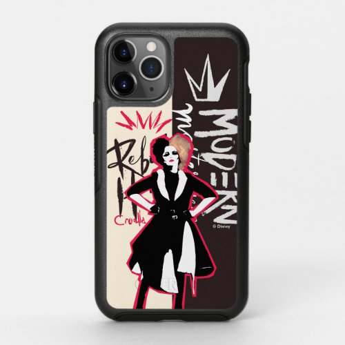 Cruella  Rebel Heart _ Modern Masterpiece OtterBox Symmetry iPhone 11 Pro Case