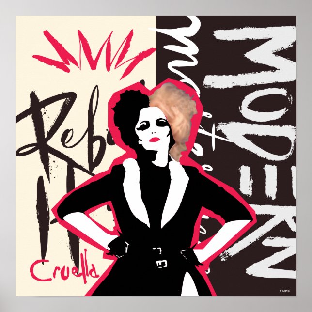 Cruella | Rebel Heart - Modern Masterpiece Poster (Front)
