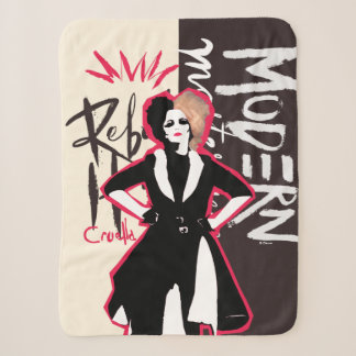 Cruella | Rebel Heart - Modern Masterpiece Sherpa Blanket