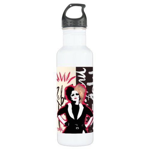 Cruella  Rebel Heart _ Modern Masterpiece Stainless Steel Water Bottle