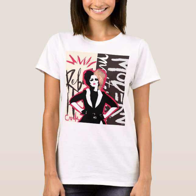 Cruella | Rebel Heart - Modern Masterpiece T-Shirt (Front)