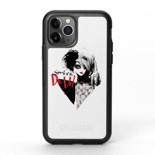 Cruella | Speak of the De Vil Diamond Collage OtterBox Symmetry iPhone 11 Pro Case