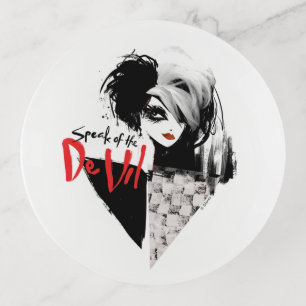 Cruella   Speak of the De Vil Diamond Collage Trinket Tray