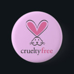 Cruelty Free Button<br><div class="desc">All money from this product will go to a variety of Animal Awarness Organizations across the United States!</div>