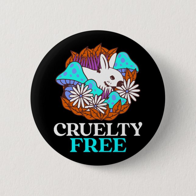 Cruelty free button (Front)