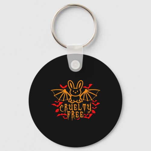 Cruelty free halloween party keychain