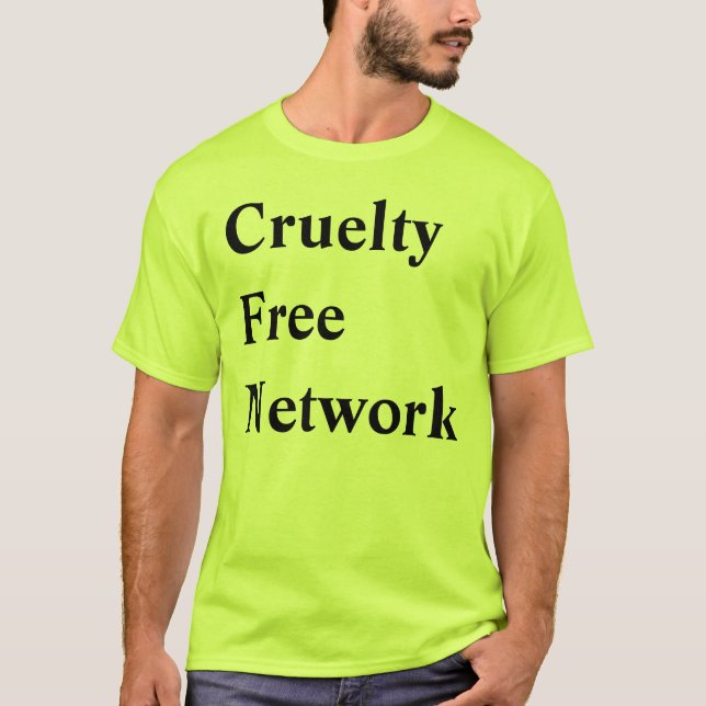 Cruelty Free Network T-Shirts - Tops - Clothing (Front)