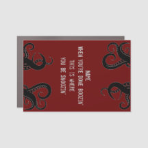 Cruise 12x18 Magnetic Door Sign