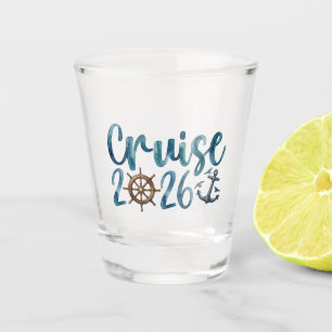 Cruise 2026 Shot Glass Nautical Party Favor