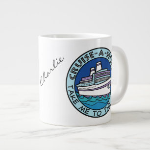 Cruise-A-Holic custom name mugs