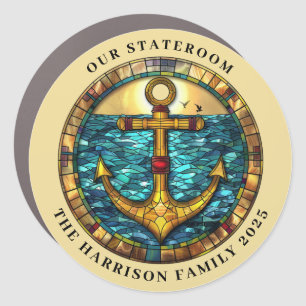 Cruise Anchor Decor Door Personalized Magnet