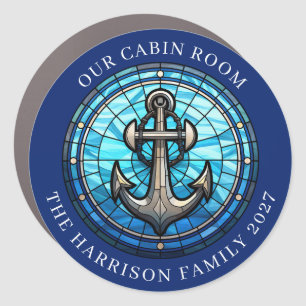 Cruise Anchor Decor Door Personalized Magnet