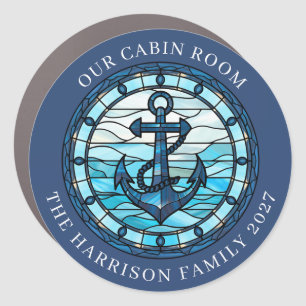 Cruise Anchor Decor Door Personalized Magnet