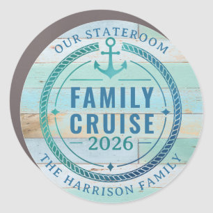 Cruise Anchor Decor Door Personalized Magnet