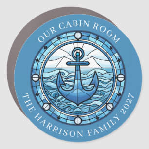 Cruise Anchor Decor Door Personalized Magnet