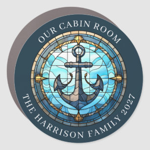 Cruise Anchor Decor Door Personalized Magnet