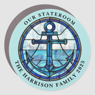 Cruise Anchor Decor Door Personalized Magnet