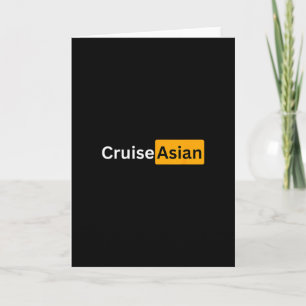 Cruise Asian - Y Cruising Bon Voyage Gifts Card