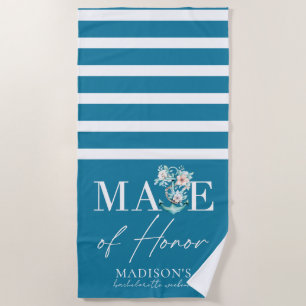 Cruise Bachelorette Weekend Mate of Honor Beach Towel