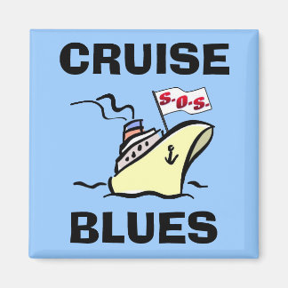 Cruise Blues - Carnival Splendor Magnet