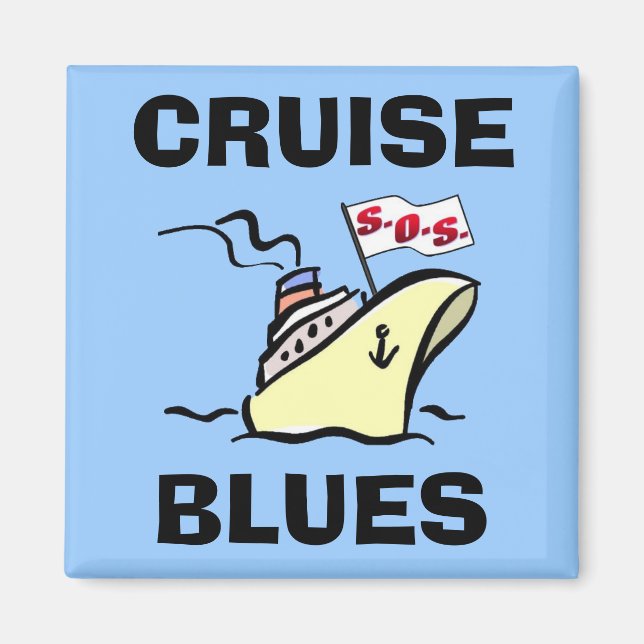 Cruise Blues - Carnival Splendor Magnet (Front)