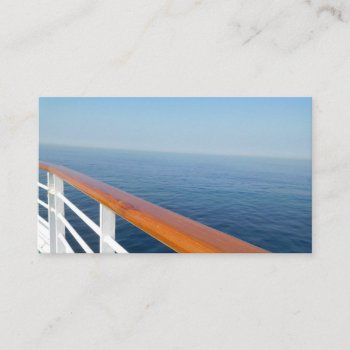 Cruise Business Card by CruiseCrazy at Zazzle